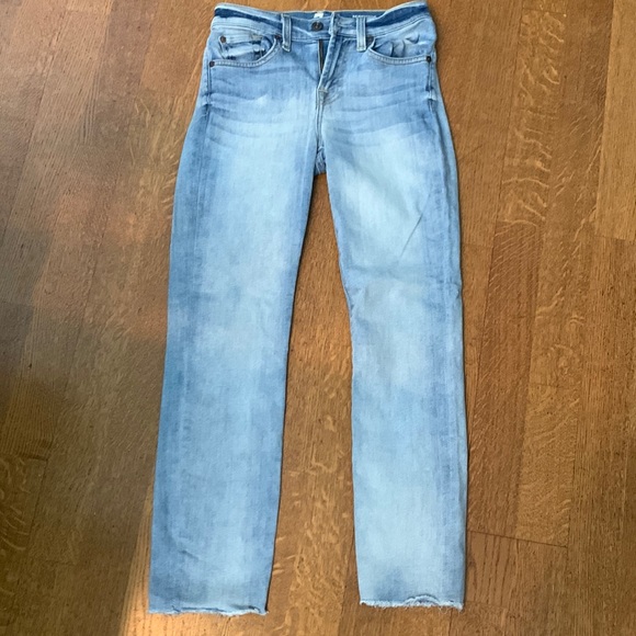 7 For All Mankind Denim - 7 For All Mankind Light wash ankle jeans